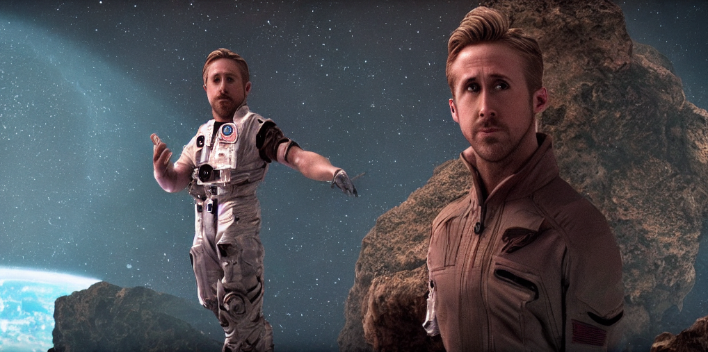 Ryan Gosling's Space Odyssey Going Into a Black Hole?