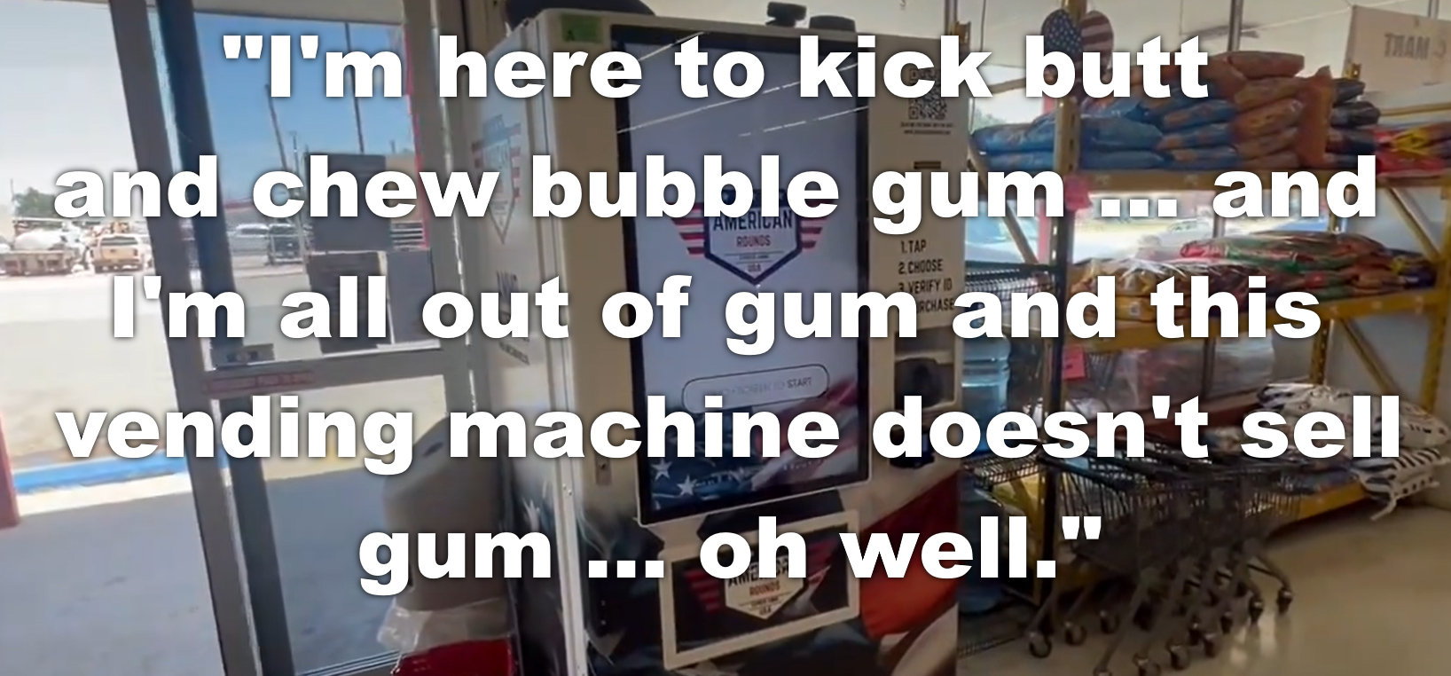 Ammo Vending in Supermarkets - Convenience Armageddon